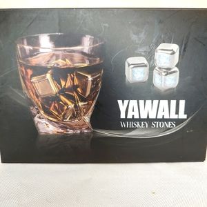 New In Box Yawall Whiskey Stones